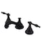 Kingston Brass KS5565NL 8" Widespread Bathroom Faucet, Oil Rubbed Bronze KS5565NL - alternate 1